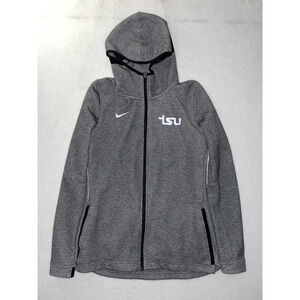 Team Issued Tennessee State University Tigers Basketball Nike Warmup Jacket Sz M